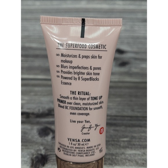 YENSA Tone Up Primer Essential Glow 8 Superblacks Essence 1oz/30mL Sz Qty 4 - Picture 7 of 8